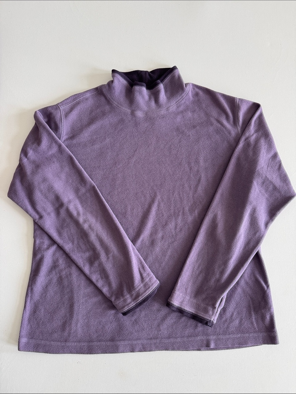 Columbia Women’s Lavender Fleece Turtleneck Pullover